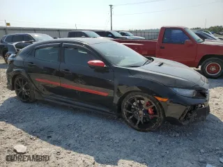 2019 Honda Civic Type R Touring with VIN SHHFK8G71KU202760, listed as a Copart auction lot 68833784 with 55,701 mi miles and Salvage Title. Bid and sale history available at carsss.com. Image 4.