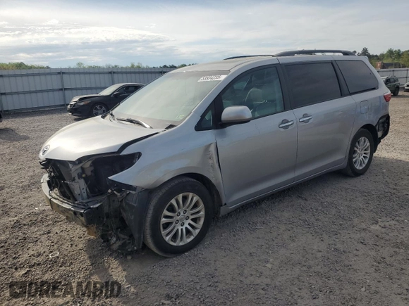 2017 Toyota Sienna XLE Auto Access Seat with VIN 5TDYZ3DC6HS805654, listed as a Copart auction lot 53934235 with 78,756 mi miles and Salvage Title. Bid and sale history available at carsss.com. Image 1.