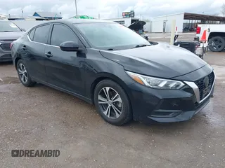 2022 Nissan Sentra SV z VIN 3N1AB8CV9NY256187, wystawiony jako IAAI lot #41899103 z przebiegiem 43 866 mil mil oraz . Historia ofert i sprzedaży dostępna na DreamBid. Obrazek 1.