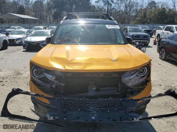 2021 Ford Bronco Sport Badlands with VIN 3FMCR9D91MRB06667, listed as a Copart auction lot 48197855 with 84,934 mi miles and Salvage Title. Bid and sale history available at carsss.com. Image 5.