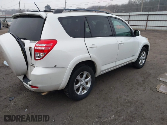 2010 Toyota RAV4 Ltd with VIN 2T3DF4DV2AW025752, listed as a IAAI auction lot 41501570 with 227,271 mi miles. Bid and sale history available at carsss.com. Image 4.