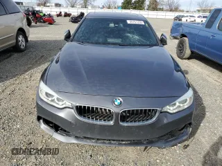 2017 BMW 4 Series 430i xDrive with VIN WBA4F9C54HG440590, listed as a Copart auction lot 45761255 with 105,551 mi miles and Salvage title. Bid and sale history available at DreamBid. Image 5.
