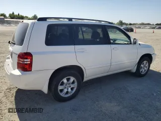 2001 Toyota Highlander z VIN JTEHF21A310007106, wystawiony jako Copart lot #58853505 z przebiegiem 211 158 mil mil oraz Czysty tytuł • Clean title. Historia ofert i sprzedaży dostępna na DreamBid. Obrazek 3.