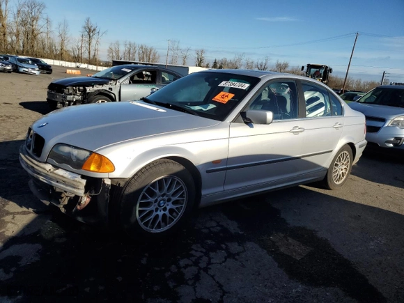 1999 BMW 3 Series 328i with VIN WBAAM5335XKG09109, listed as a Copart auction lot 87384704 with 0 mi miles and Salvage Title. Bid and sale history available at carsss.com. Image 1.