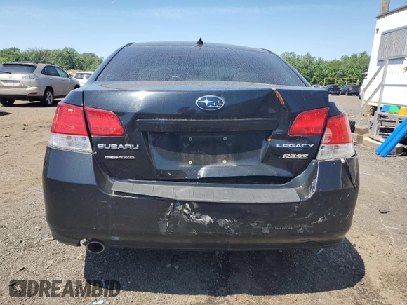 2014 Subaru Legacy Limited with VIN 4S3BMBM61E3005026, listed as a Copart auction lot 59272125 with 166,787 mi miles and Salvage title. Bid and sale history available at DreamBid. Image 6.