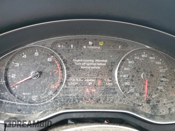 2019 Audi A5 Sportback Premium with VIN WAUANCF5XKA063501, listed as a Copart auction lot 52100095 with 159,763 mi miles and Clean title. Bid and sale history available at DreamBid. Image 9.