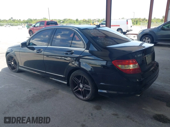2011 Mercedes-Benz C 300 Sport with VIN WDDGF8BB1BR140556, listed as a IAAI auction lot 42036758 with 169,491 mi miles and . Bid and sale history available at DreamBid. Image 3.