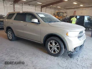 2012 Dodge Durango SXT with VIN 1C4RDHAG4CC110655, listed as a IAAI auction lot 41969709 with 194,995 mi miles. Bid and sale history available at carsss.com. Image 1.