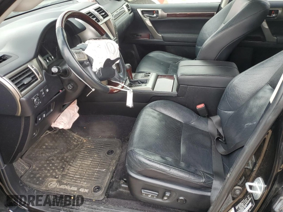 2015 Lexus GX 460 with VIN JTJBM7FX5F5097876, listed as a Copart auction lot 57761405 with 102,070 mi miles and Clean title. Bid and sale history available at DreamBid. Image 7.