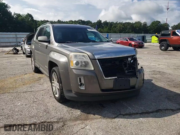 2011 GMC Terrain SLT-1 with VIN 2CTALUEC1B6428888, listed as a Copart auction lot 63387605 with 180,400 mi miles and Salvage title. Bid and sale history available at DreamBid. Image 14.