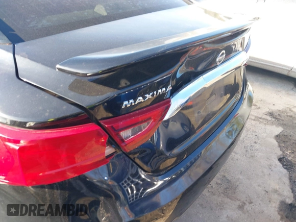 2017 Nissan Maxima SV with VIN 1N4AA6AP7HC438109, listed as a IAAI auction lot 41440985 with 76,153 mi miles. Bid and sale history available at carsss.com. Image 6.