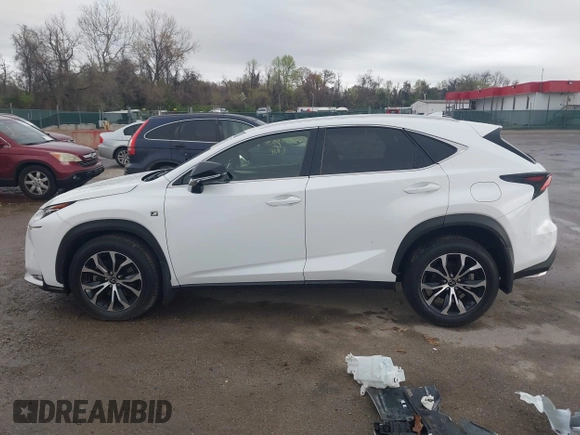 2017 Lexus NX with VIN JTJBARBZ3H2110771, listed as a IAAI auction lot 41961883 with 62,240 mi miles. Bid and sale history available at carsss.com. Image 15.