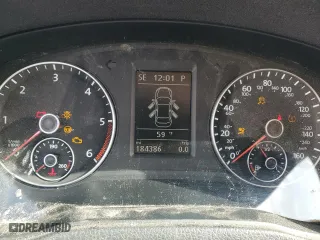 2013 Volkswagen Passat TDI SE w/Sunroof with VIN 1VWBN7A32DC012759, listed as a Copart auction lot 79633134 with 184,386 mi miles and Salvage Title. Bid and sale history available at carsss.com. Image 9.