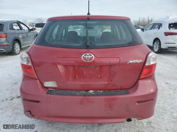 2013 Toyota Matrix L with VIN 2T1KU4EE9DC115488, listed as a Copart auction lot 45888315 with 267,602 mi miles and Salvage Title. Bid and sale history available at carsss.com. Image 6.