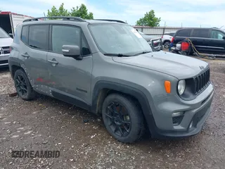 2020 Jeep Renegade Latitude with VIN ZACNJABB5LPL93142, listed as a IAAI auction lot 42514438 with 100,188 mi miles and . Bid and sale history available at DreamBid. Image 1.