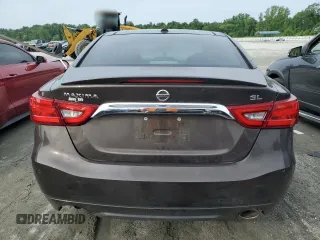 2016 Nissan Maxima SL with VIN 1N4AA6AP7GC434902, listed as a Copart auction lot 58396055 with 107,714 mi miles and Salvage title. Bid and sale history available at DreamBid. Image 6.