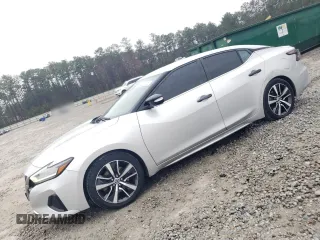 2020 Nissan Maxima SV with VIN 1N4AA6CV2LC362920, listed as a Copart auction lot 45357295 with 66,952 mi miles and Salvage Title. Bid and sale history available at carsss.com. Image 1.