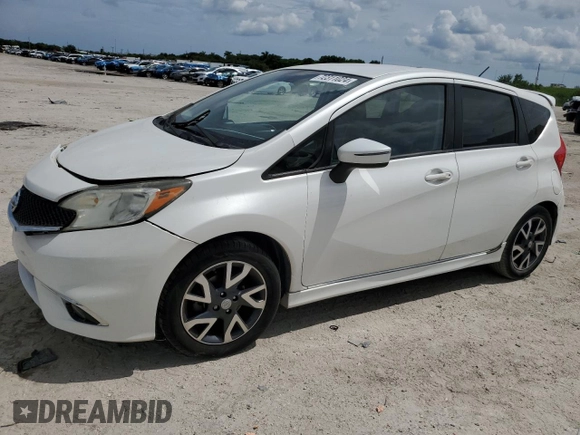 2015 Nissan Note SR z VIN 3N1CE2CP3FL399892, wystawiony jako Copart lot #72311024 z przebiegiem 80 234 mil mil oraz Szkoda całkowita • Salvage title. Historia ofert i sprzedaży dostępna na DreamBid. Obrazek 1.