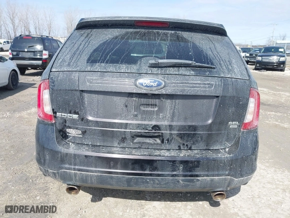 2014 Ford Edge SEL with VIN 2FMDK4JC2EBB28463, listed as a IAAI auction lot 41764728 with 195,441 mi miles. Bid and sale history available at carsss.com. Image 16.