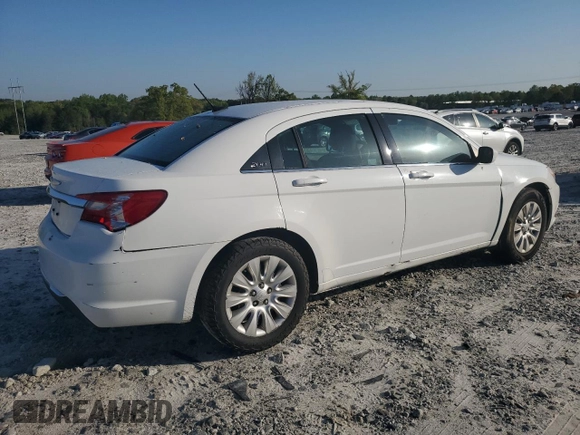 2013 Chrysler 200 LX with VIN 1C3CCBAB3DN604588, listed as a Copart auction lot 53066755 with 248,672 mi miles and Salvage Title. Bid and sale history available at DreamBid. Image 3.
