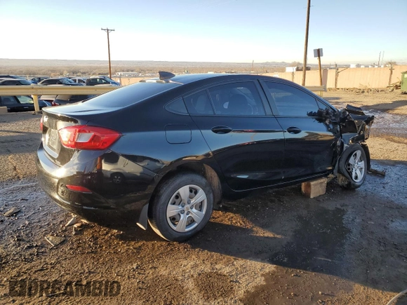 2018 Chevrolet Cruze LS with VIN 1G1BC5SM9J7198401, listed as a Copart auction lot 88748875 with 93,969 mi miles and Salvage Title. Bid and sale history available at DreamBid. Image 3.