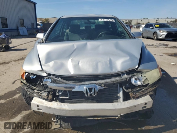 2008 Honda Civic LX with VIN 1HGFA16558L030140, listed as a Copart auction lot 43010515 with 61,171 mi miles and Salvage Title. Bid and sale history available at DreamBid. Image 5.