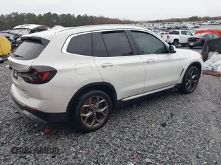2024 BMW X3 sDrive30i with VIN WBX47DP07RN278665, listed as a IAAI auction lot 41054856 with Not Provided miles and . Bid and sale history available at DreamBid. Image 4.