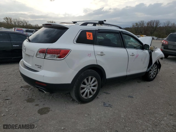 2009 Mazda CX-9 Grand Touring with VIN JM3TB38V390174464, listed as a Copart auction lot 78080584 with 0 mi miles and Salvage Title. Bid and sale history available at carsss.com. Image 3.