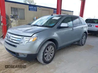 2007 Ford Edge SEL PLUS with VIN 2FMDK39C77BA88124, listed as a IAAI auction lot 41918814 with 106,134 mi miles. Bid and sale history available at carsss.com. Image 2.