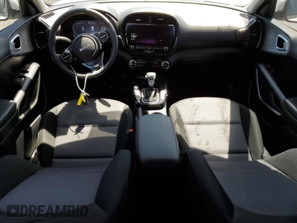 2023 Kia Soul LX with VIN KNDJ23AU5P7861158, listed as a Copart auction lot 52641165 with 26,273 mi miles and Salvage Title. Bid and sale history available at DreamBid. Image 8.