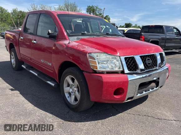 2006 Nissan Titan LE with VIN 1N6BA07A06N530725, listed as a Copart auction lot 53902565 with 137,133 mi miles and Clean Title. Bid and sale history available at DreamBid. Image 1.