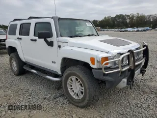 2008 Hummer H3 SUV with VIN 5GTEN13E188139225, listed as a Copart auction lot 77346384 with 200,150 mi miles and Salvage Title. Bid and sale history available at carsss.com. Image 4.