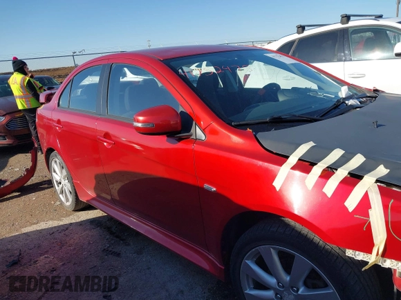 2015 Mitsubishi Lancer GT with VIN JA32U8FW0FU026458, listed as a IAAI auction lot 41752475 with 92,863 mi miles. Bid and sale history available at carsss.com. Image 13.