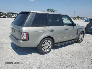 2011 Land Rover Range Rover HSE with VIN SALME1D41BA350040, listed as a Copart auction lot 57609055 with 137,440 mi miles and Clean title. Bid and sale history available at DreamBid. Image 3.