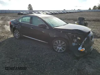 2016 Kia Cadenza Premium with VIN KNALN4D70G5201159, listed as a Copart auction lot 77439264 with 109,934 mi miles and Salvage Title. Bid and sale history available at carsss.com. Image 4.