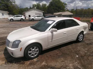 2007 Cadillac CTS with VIN 1G6DM57T470157367, listed as a IAAI auction lot 42016785 with 102,331 mi miles. Bid and sale history available at carsss.com. Image 2.