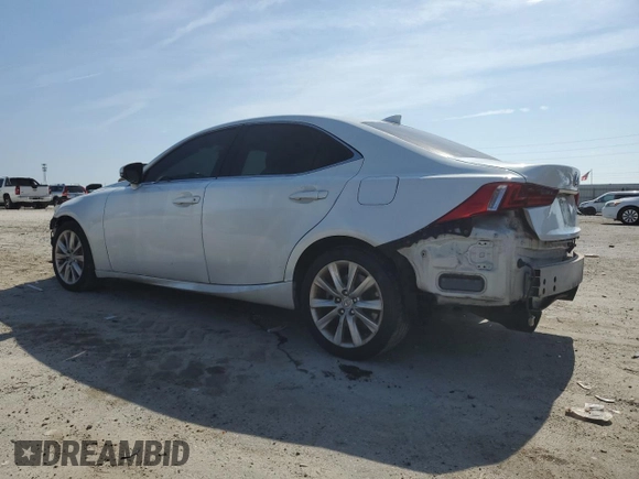 2016 Lexus IS 200t with VIN JTHBA1D2XG5015902, listed as a Copart auction lot 61238655 with 127,466 mi miles and Salvage title. Bid and sale history available at DreamBid. Image 2.