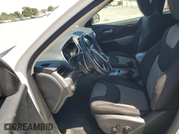 2014 Jeep Cherokee Latitude with VIN 1C4PJLCS1EW322189, listed as a Copart auction lot 55759735 with 150,329 mi miles and Clean Title. Bid and sale history available at carsss.com. Image 7.