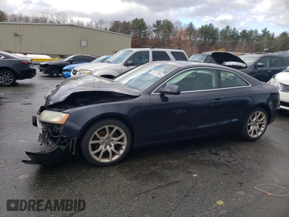 2012 Audi A5 2.0T Premium with VIN WAUCFAFR2CA000813, listed as a Copart auction lot 81277934 with 157,319 mi miles and Salvage Title. Bid and sale history available at carsss.com. Image 1.