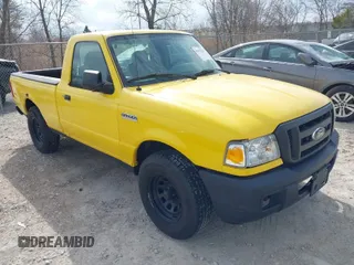 2007 Ford Ranger XL with VIN 1FTYR10D37PA68098, listed as a IAAI auction lot 41993229 with 210,383 mi miles. Bid and sale history available at carsss.com. Image 1.