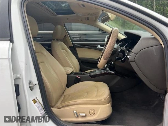 2013 Audi A4 Premium with VIN WAUBFAFL0DN036100, listed as a Copart auction lot 59187055 with 137,000 mi miles and Clean title. Bid and sale history available at DreamBid. Image 5.