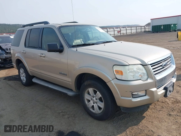 2007 Ford Explorer XLT with VIN 1FMEU73E57UB71075, listed as a IAAI auction lot 40616185 with 160,370 mi miles and . Bid and sale history available at DreamBid. Image 1.