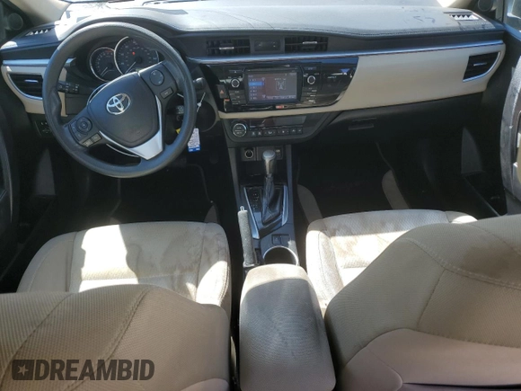2016 Toyota Corolla L with VIN 5YFBURHEXGP413576, listed as a Copart auction lot 49010585 with 155,789 mi miles and Salvage title. Bid and sale history available at DreamBid. Image 8.