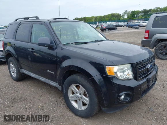 2009 Ford Escape Hybrid with VIN 1FMCU59369KB61445, listed as a IAAI auction lot 42377759 with Not provided miles and . Bid and sale history available at DreamBid. Image 1.