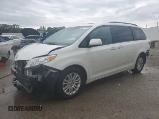 2015 Toyota Sienna XLE with VIN 5TDYK3DC6FS630405, listed as a Copart auction lot 59872045 with 60,306 mi miles and Salvage title. Bid and sale history available at DreamBid. Image 1.