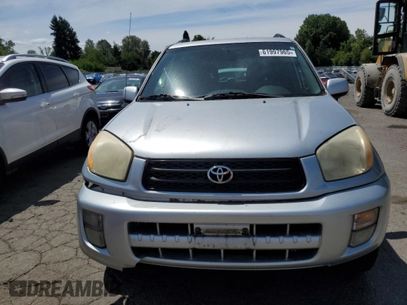 2003 Toyota RAV4 with VIN JTEGH20V936012689, listed as a Copart auction lot 61997965 with 214,693 mi miles and Clean title. Bid and sale history available at DreamBid. Image 5.