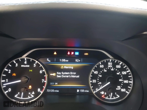 2017 Nissan Maxima SV z VIN 1N4AA6AP9HC416595, wystawiony jako IAAI lot #42385192 z przebiegiem 73 135 mil mil oraz . Historia ofert i sprzedaży dostępna na DreamBid. Obrazek 7.