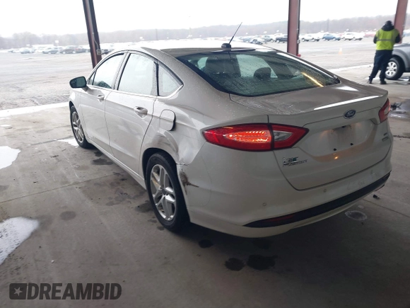 2016 Ford Fusion SE with VIN 1FA6P0HD3G5133027, listed as a IAAI auction lot 41843634 with 112,896 mi miles. Bid and sale history available at carsss.com. Image 3.