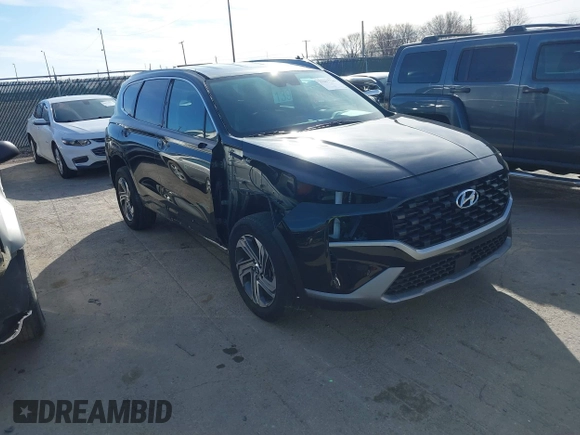 2023 Hyundai Santa Fe SEL with VIN 5NMS2DAJXPH598139, listed as a IAAI auction lot 41867736 with 37,444 mi miles. Bid and sale history available at carsss.com. Image 1.