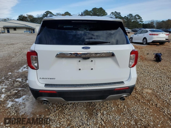 2021 Ford Explorer Limited with VIN 1FMSK7FH8MGB05743, listed as a Copart auction lot 89398695 with 71,637 mi miles and Salvage Title. Bid and sale history available at carsss.com. Image 6.